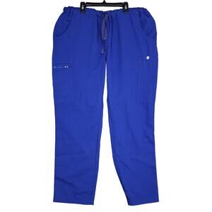 Figs Fizi Skinny Scrub Pants XL Blue PW6400 DPR